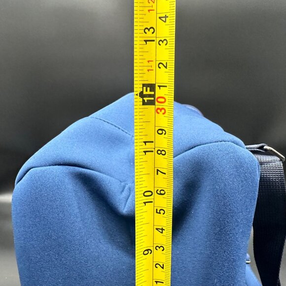 OLLI Backpack Bucket Cooler Navy Blue Insulated Bag Carry All Neoprene Zip - Picture 7 of 8